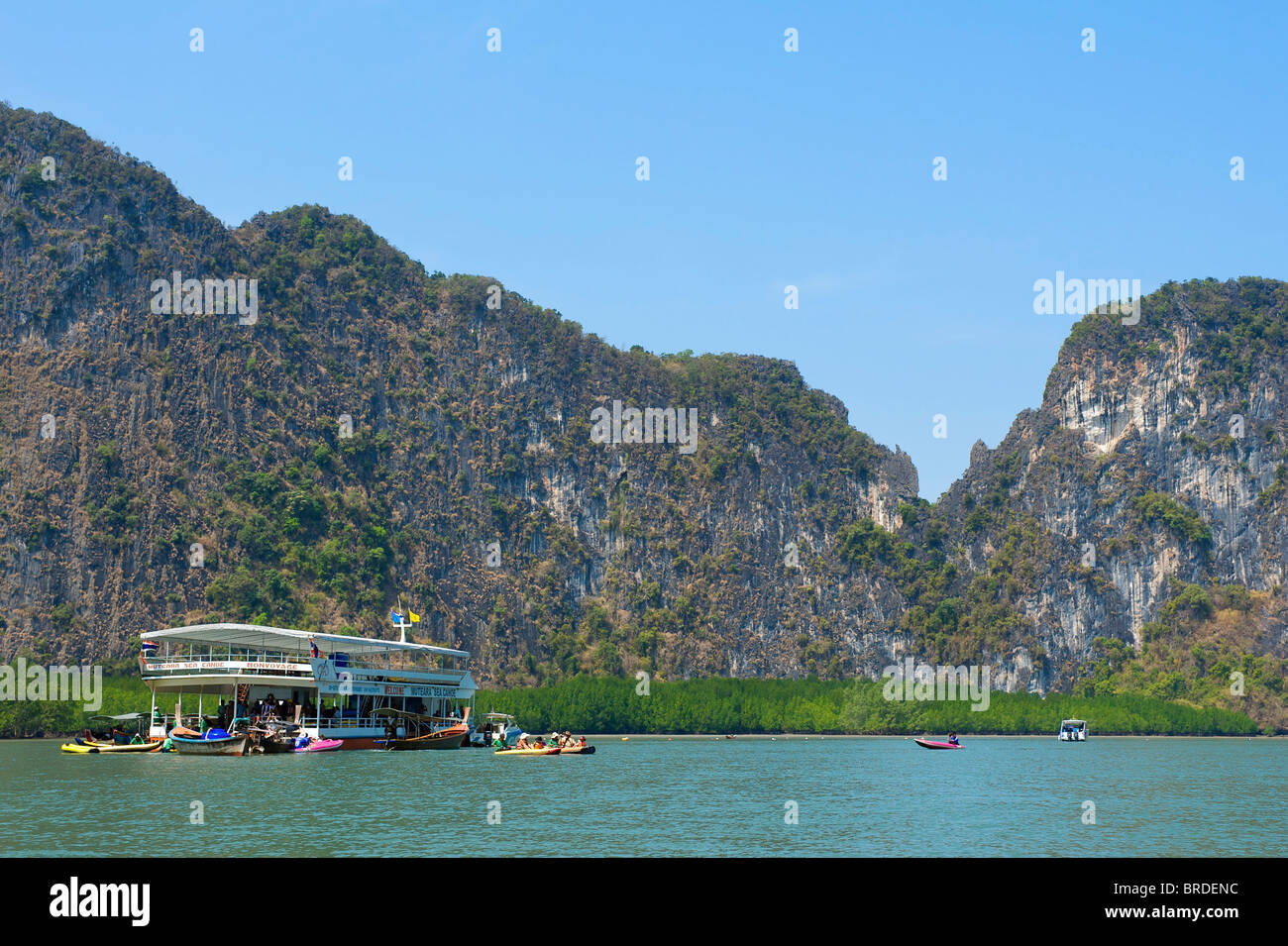 Phang-Nga Bay National Park, Phuket, Thailand Stock Photo