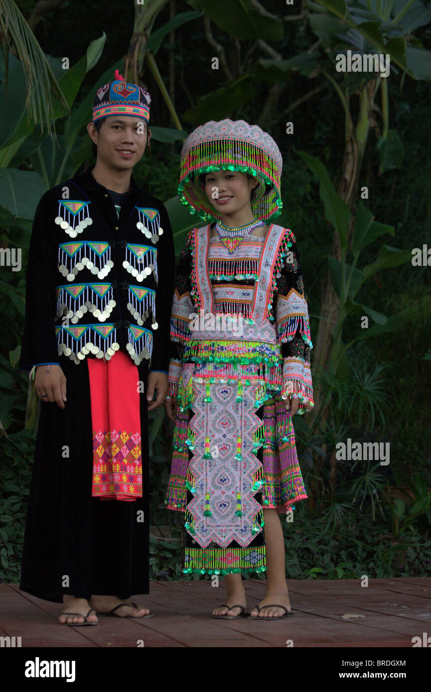 Hmong Wedding Clothes Stock Photo - Alamy