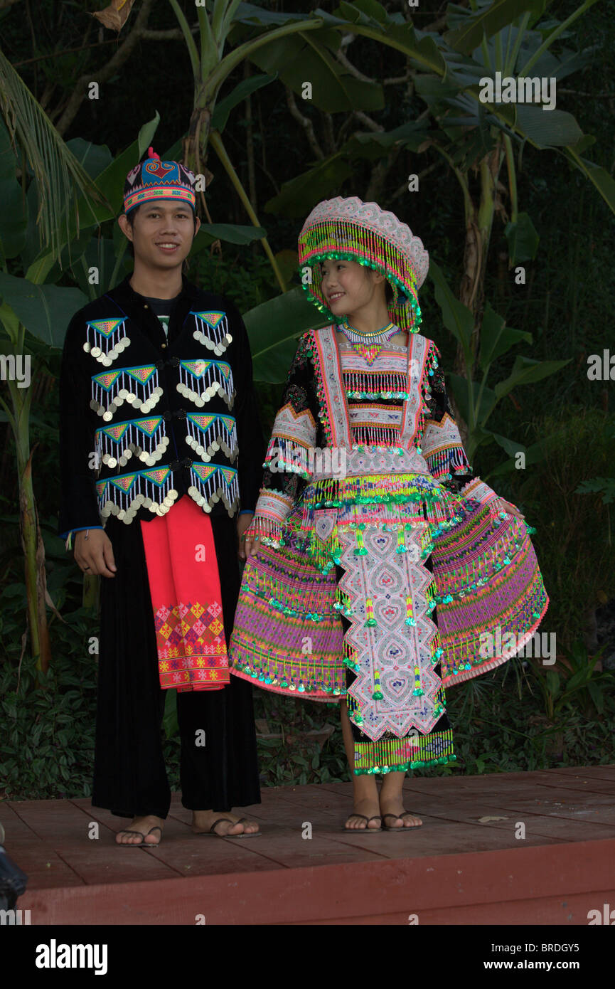 Hmong Wedding Clothes Stock Photo 31646137 Alamy