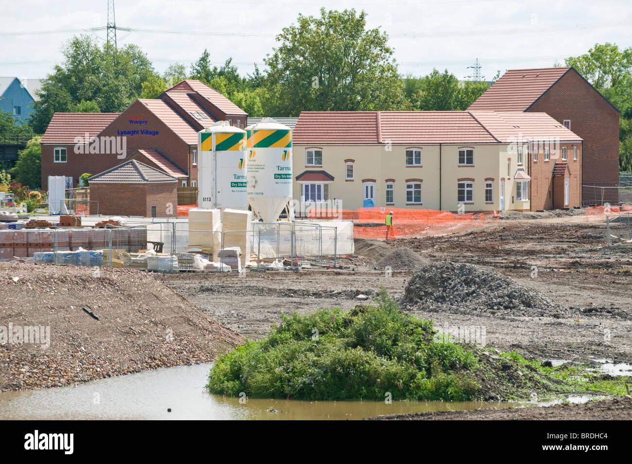 Lysaght Village houses being built by Taylor Wimpey on former