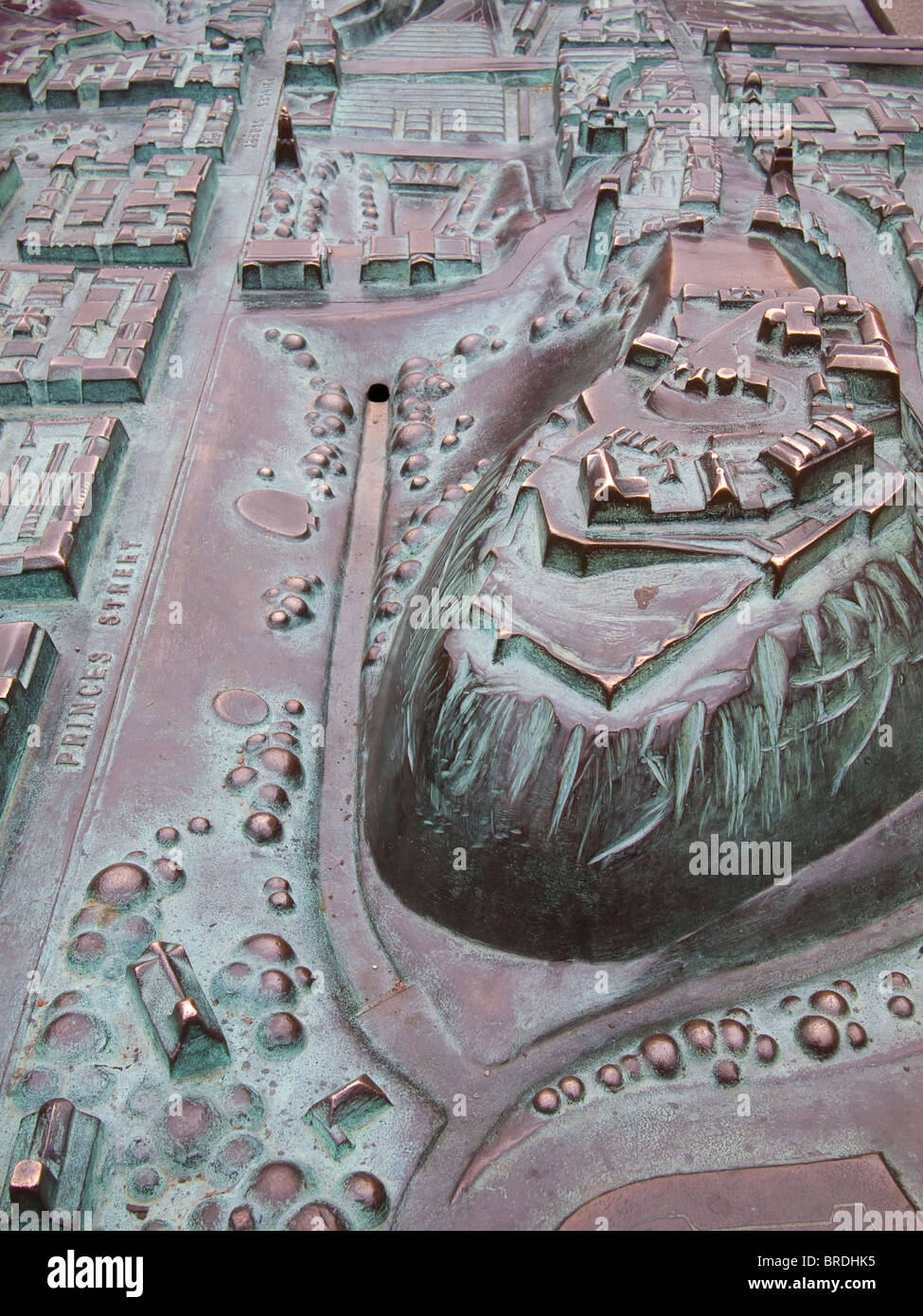 Sculpture of Edinburgh City Stock Photo Alamy