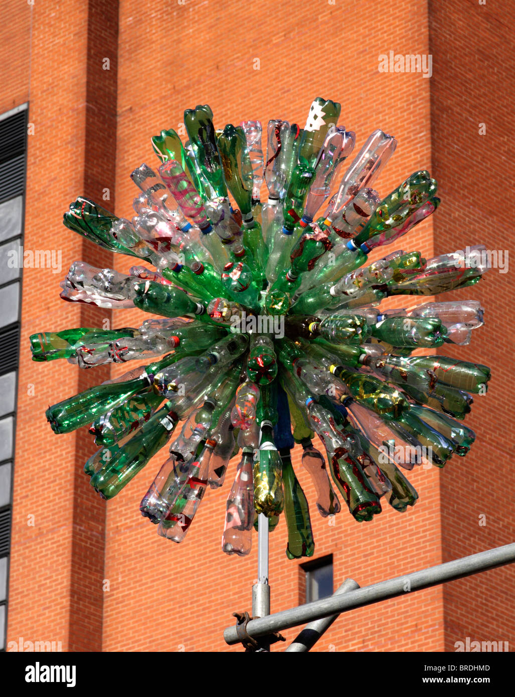 Plastic Bottles sculpture at The Mayor's Thames Festival 2010 Stock