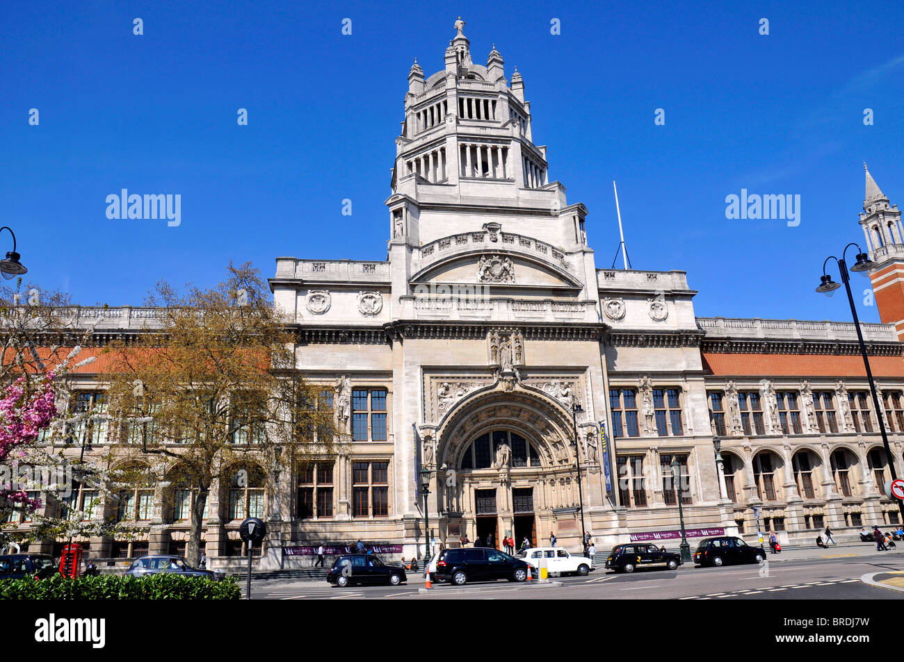 The Victoria and Albert Museum, South Kensington, London, Britain, UK Stock Photo