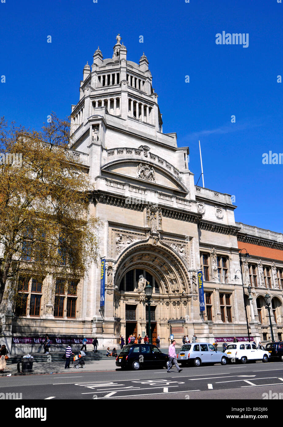 The Victoria and Albert Museum, South Kensington, London, Britain, UK Stock Photo