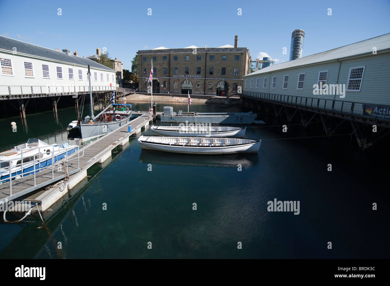 Portsmouth Historic Dockyard, England, UK Stock Photo - Alamy
