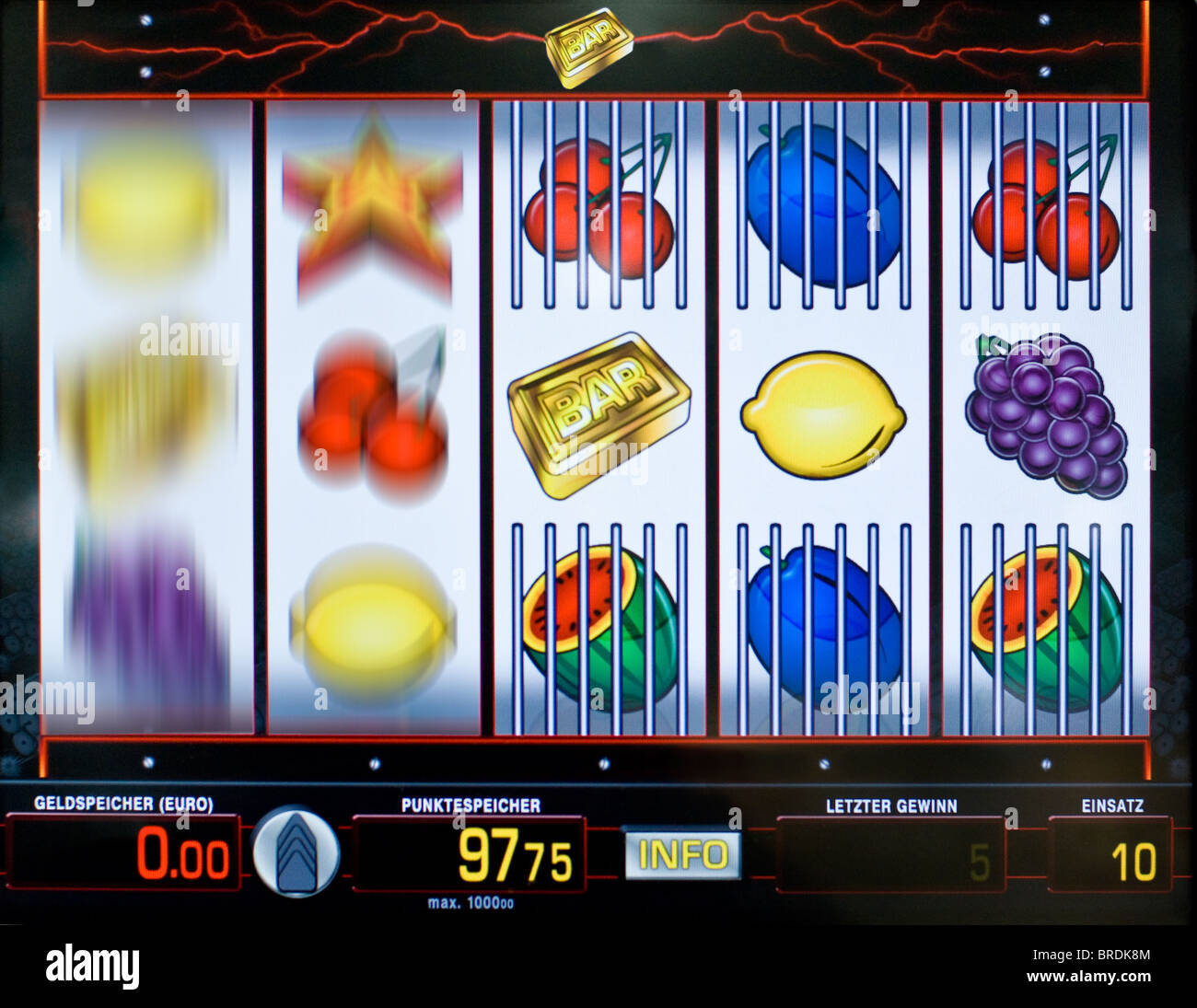 Slot machine Stock Photo