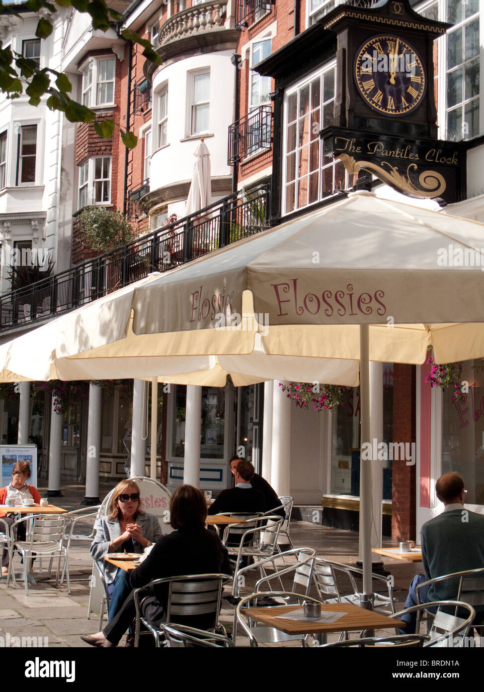 Cafe in Tunbridge Wells Stock Photo Alamy