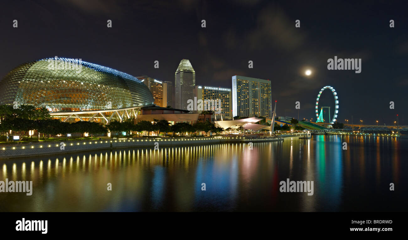 Esplanade, Theatres on the Bay, Singapore, Asia Stock Photo