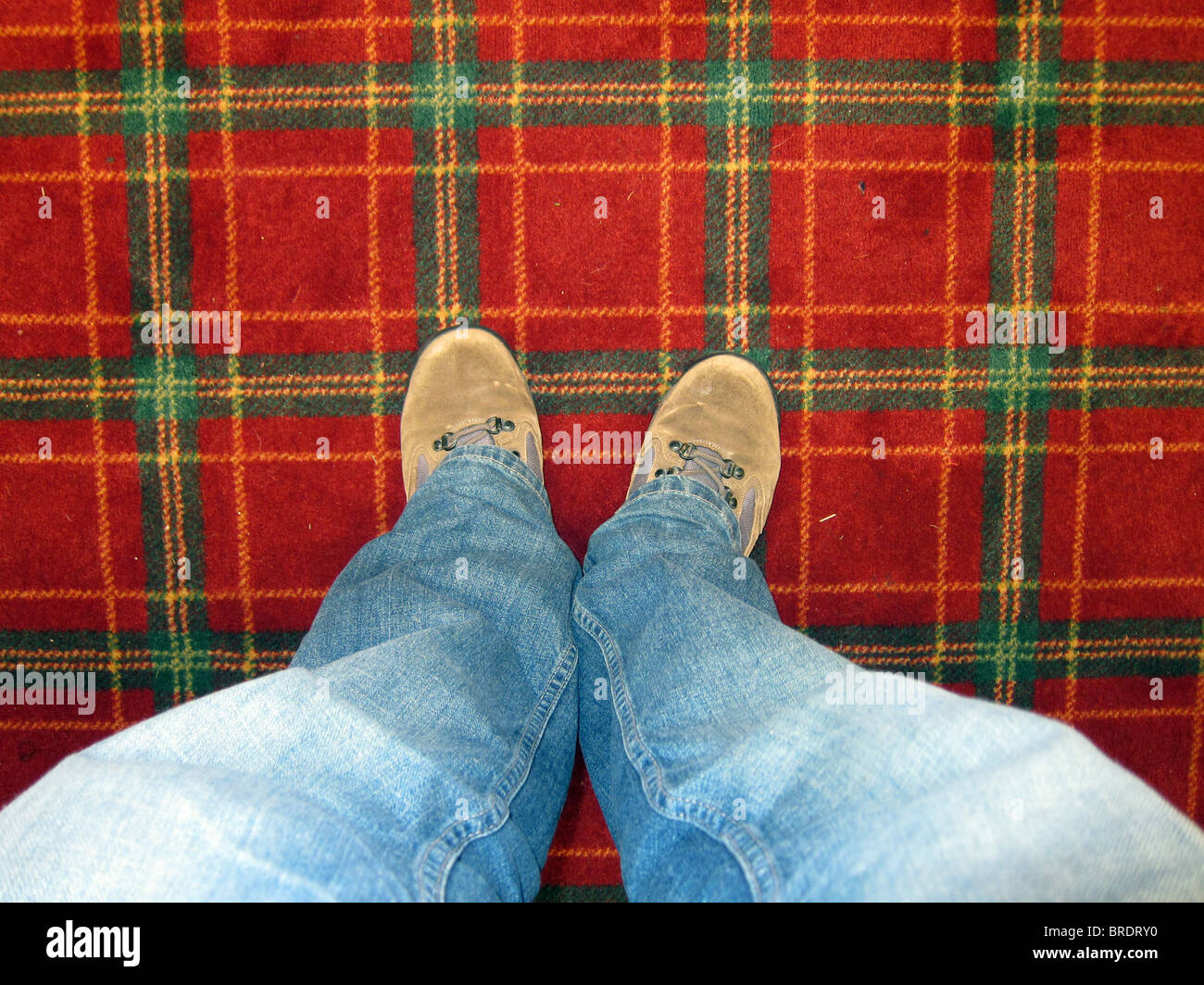 Scotland Tartan Stock Photo