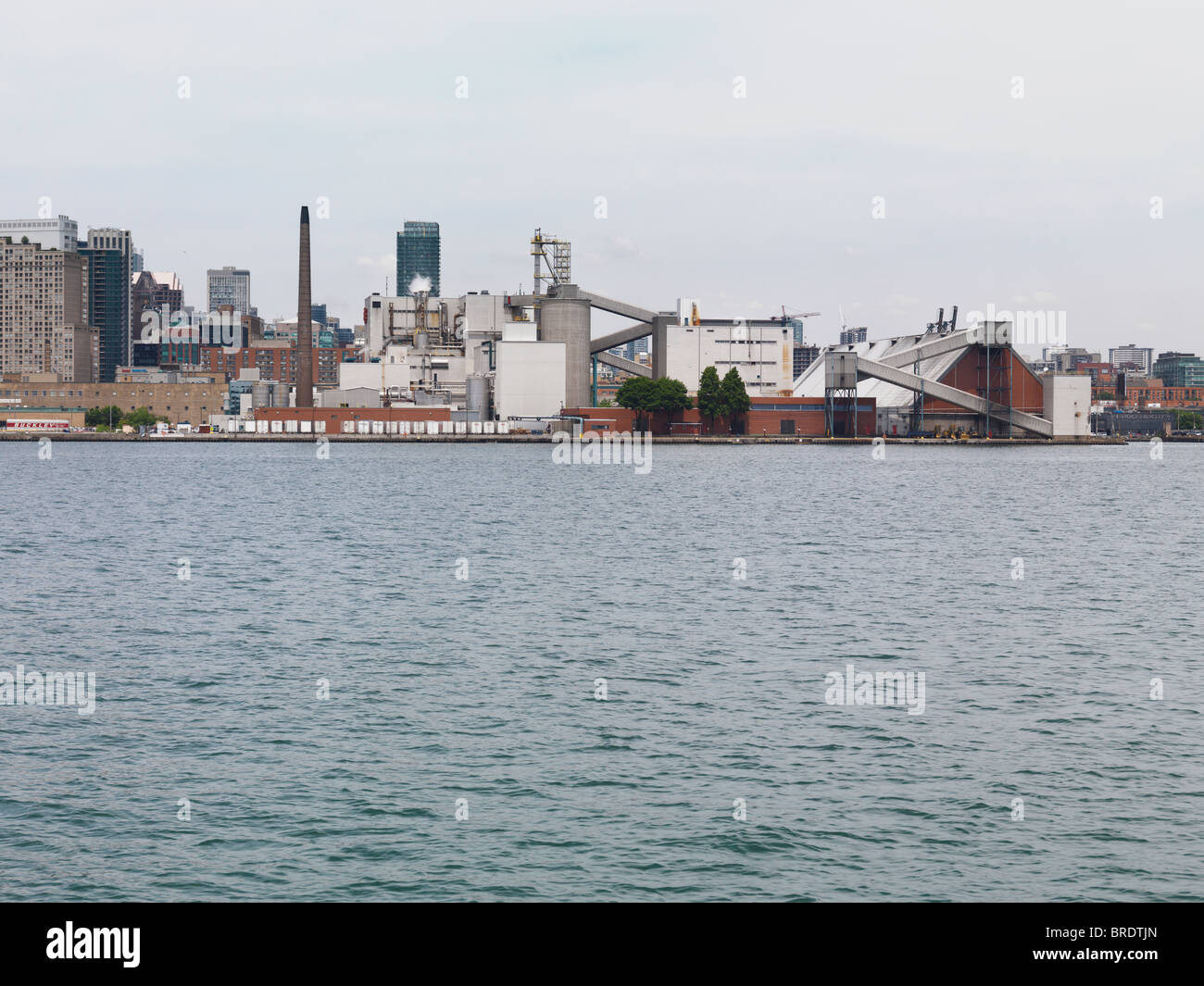 Redpath Sugar Refinery sugar processing plant at Harbourfront in Toronto, Ontario, Canada. Stock Photo