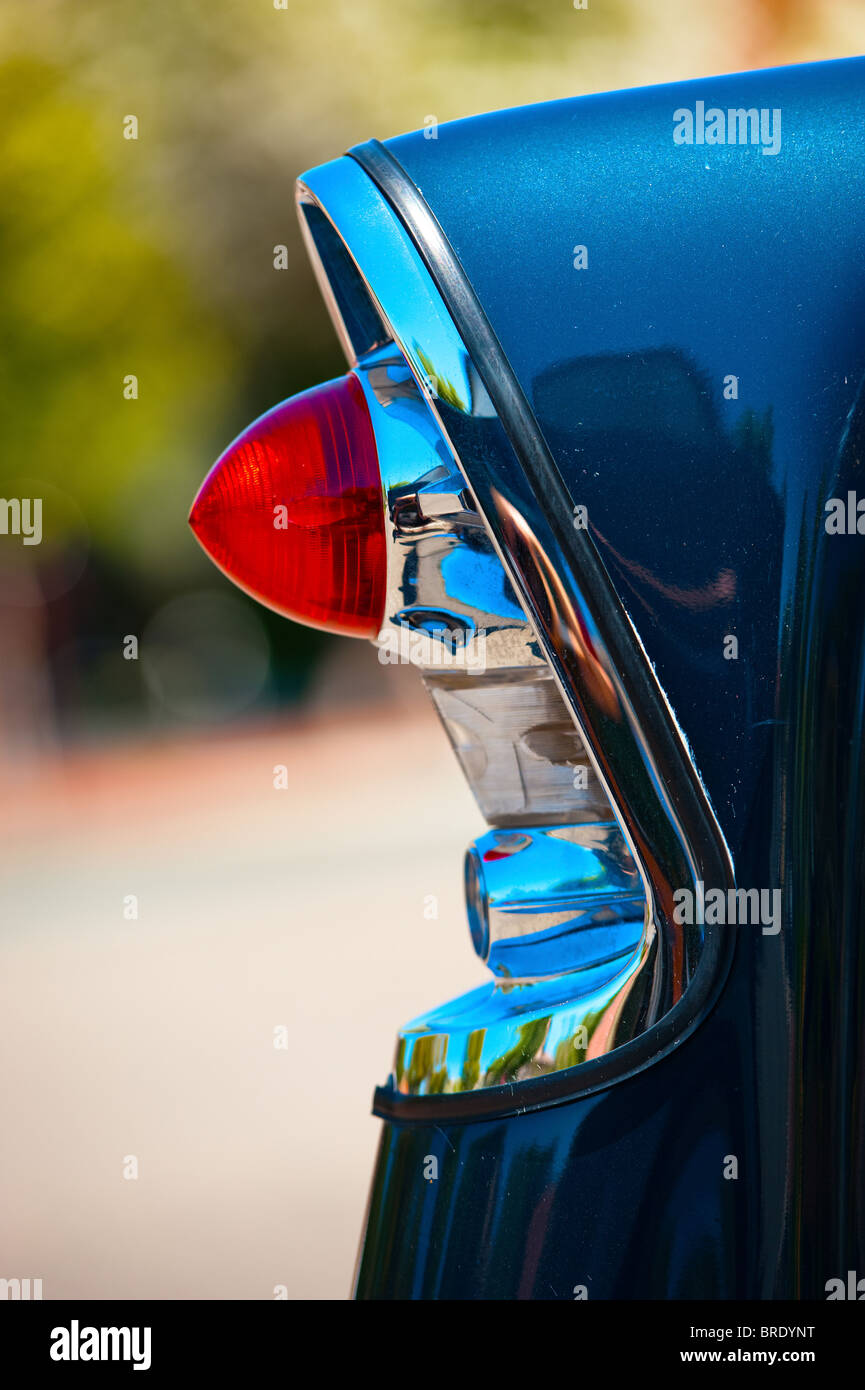 Classic Chevy tail light Stock Photo