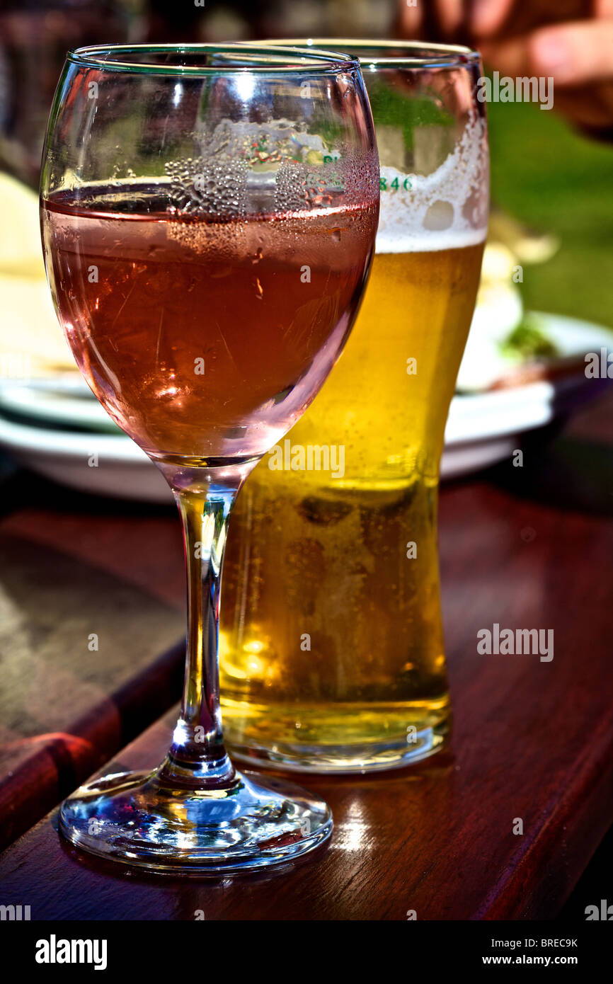 Pint lager wine hires stock photography and images Alamy