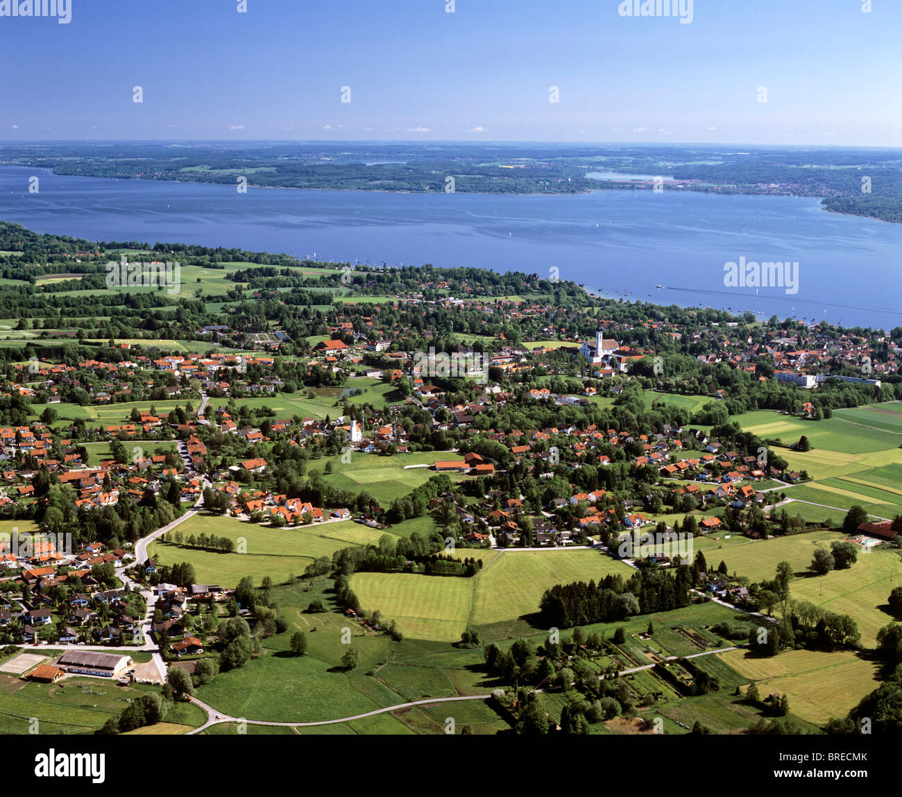 Diessen Germany villages aerial view hi-res stock photography and images - Alamy