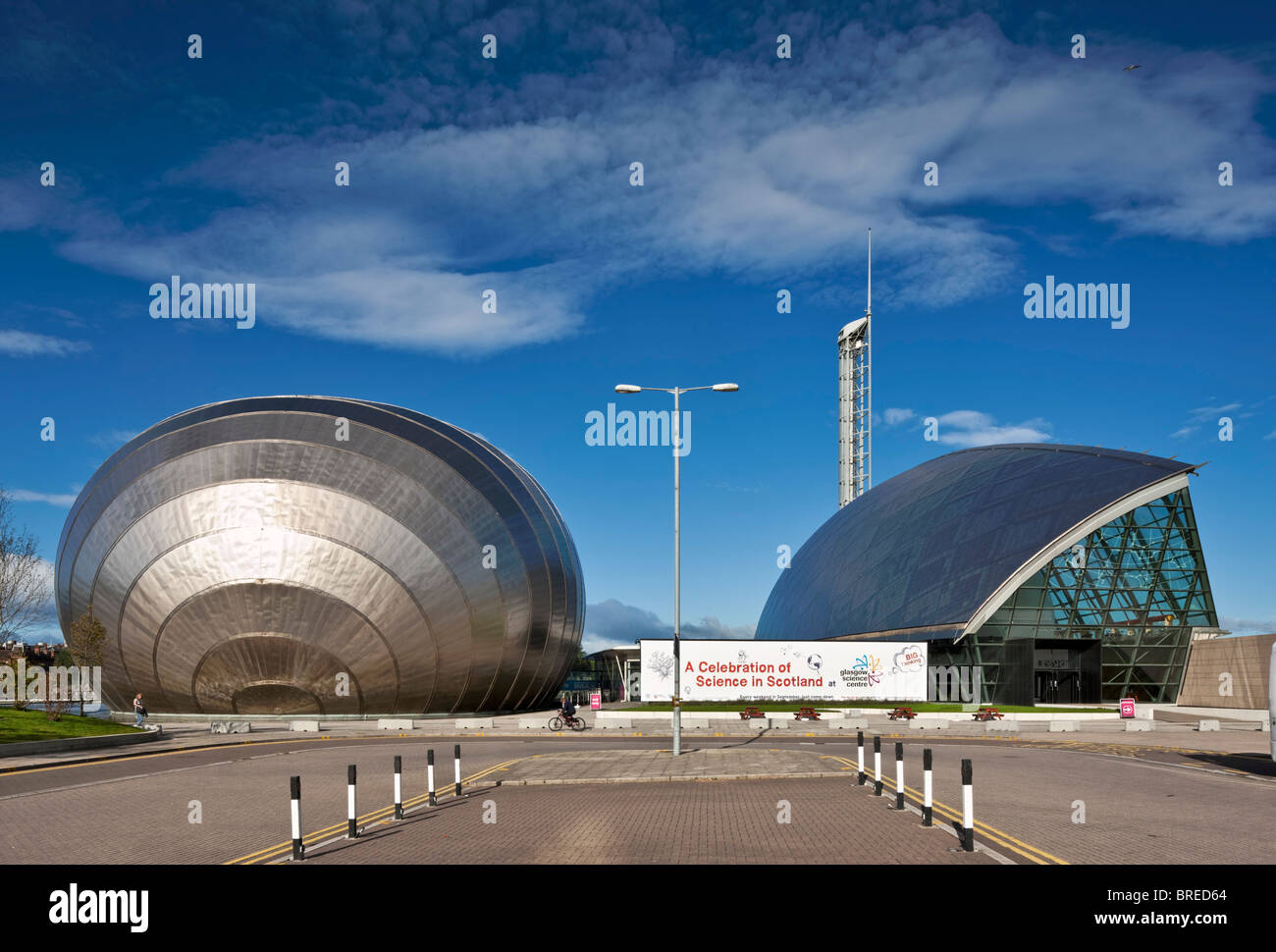 Glasgow imax at glasgow science centre hires stock photography and