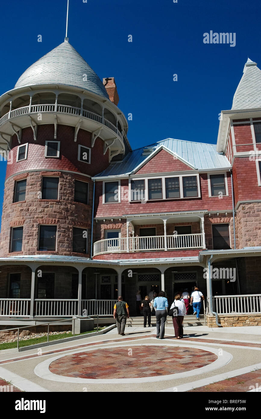 Montezuma Castle, home of the United World College school in the U.S