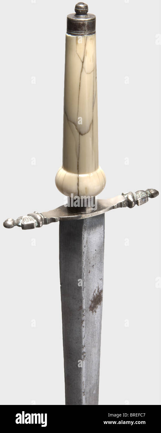 A plug with ivory grip, England or Flanders, circa 1750