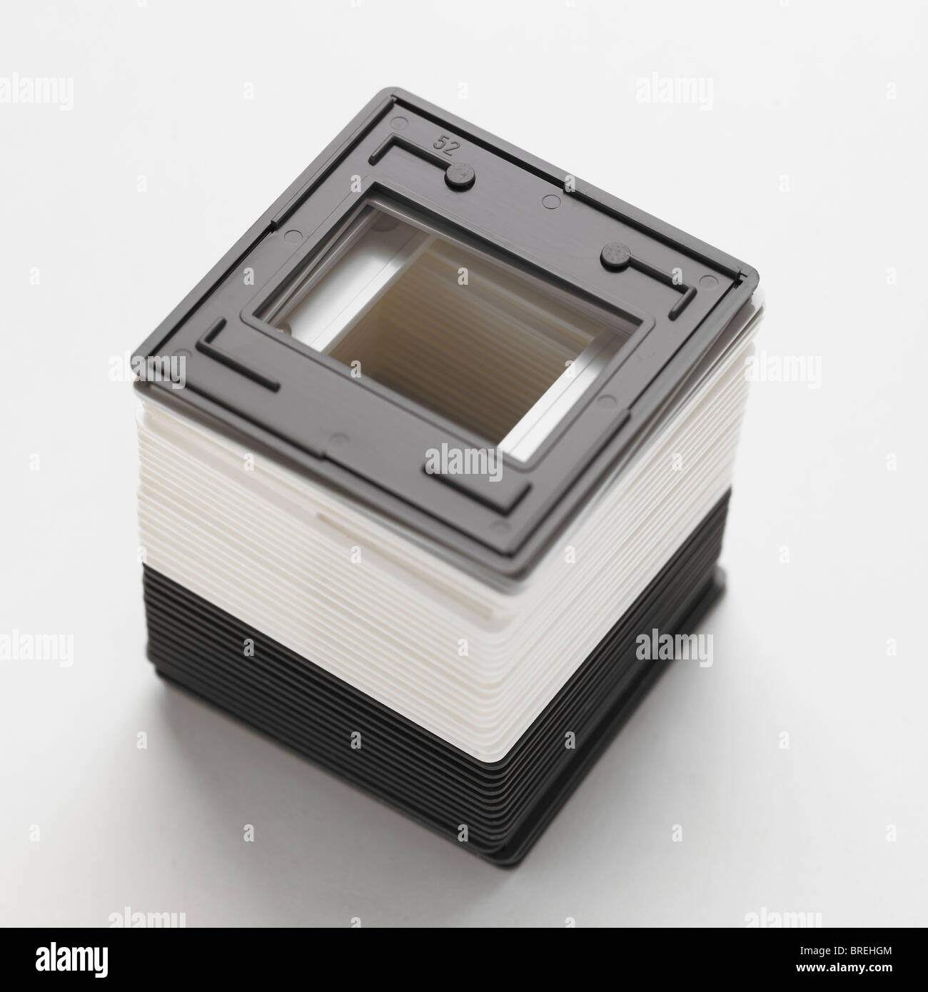 Glassless 35mm Plastic Slide Mounts Stock Photo Alamy