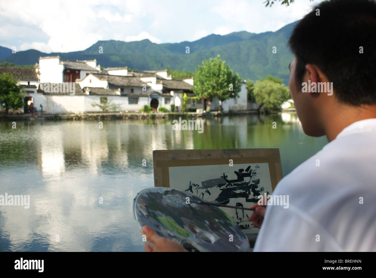 Chinese landscape painting hi-res stock photography and images - Alamy