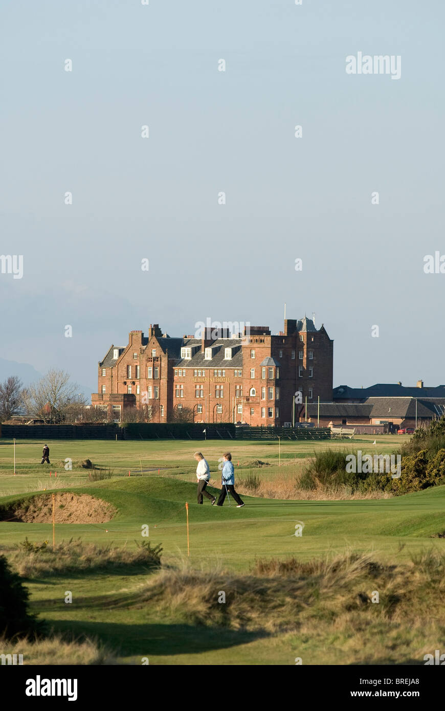 Troon Scotland Stock Photo Alamy