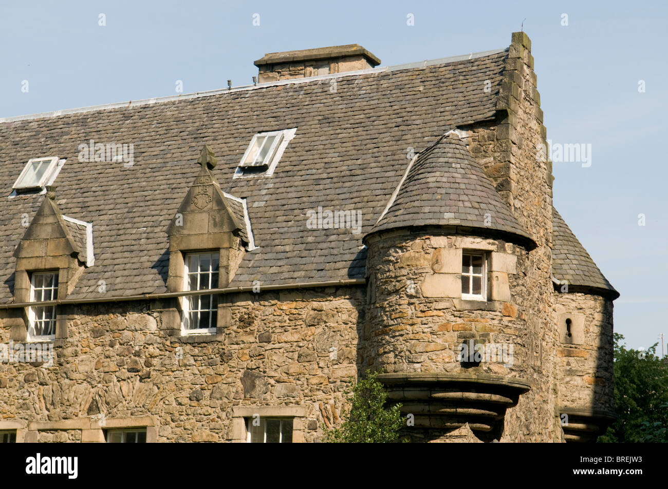 Easter Coates House, a 17th Century building in the Drumsheugh district of, Edinburgh, Scotland. Stock Photo