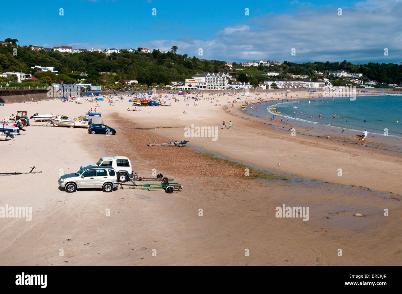Jersey channel island beach hi-res stock photography and images - Alamy