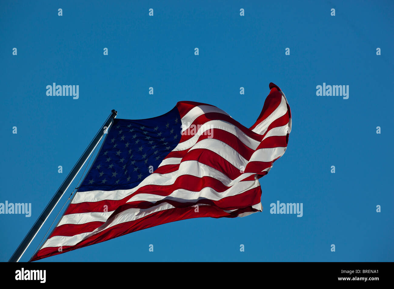 American Flag Stock Photo