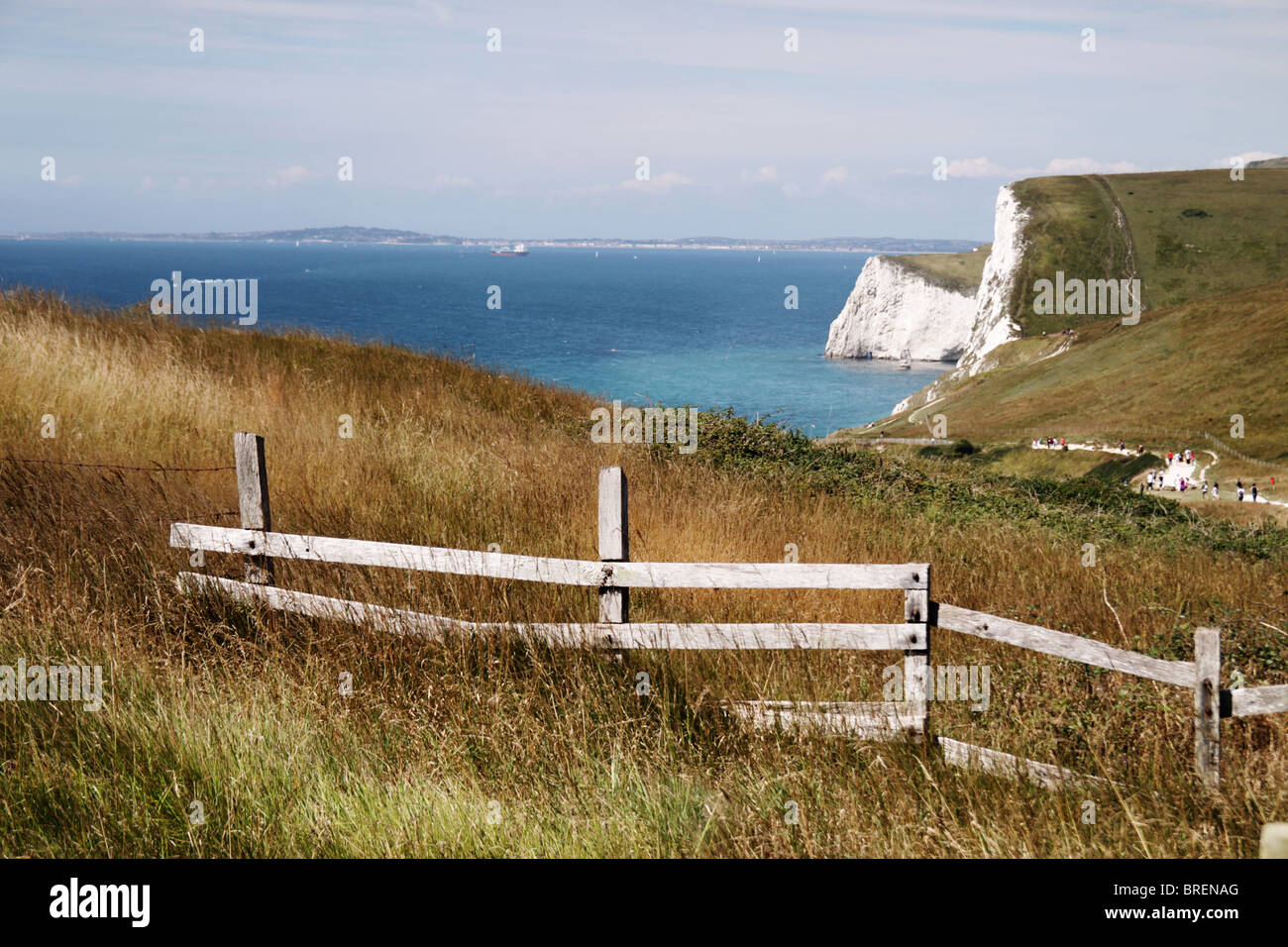 Dorset coastline,England,UK Stock Photo