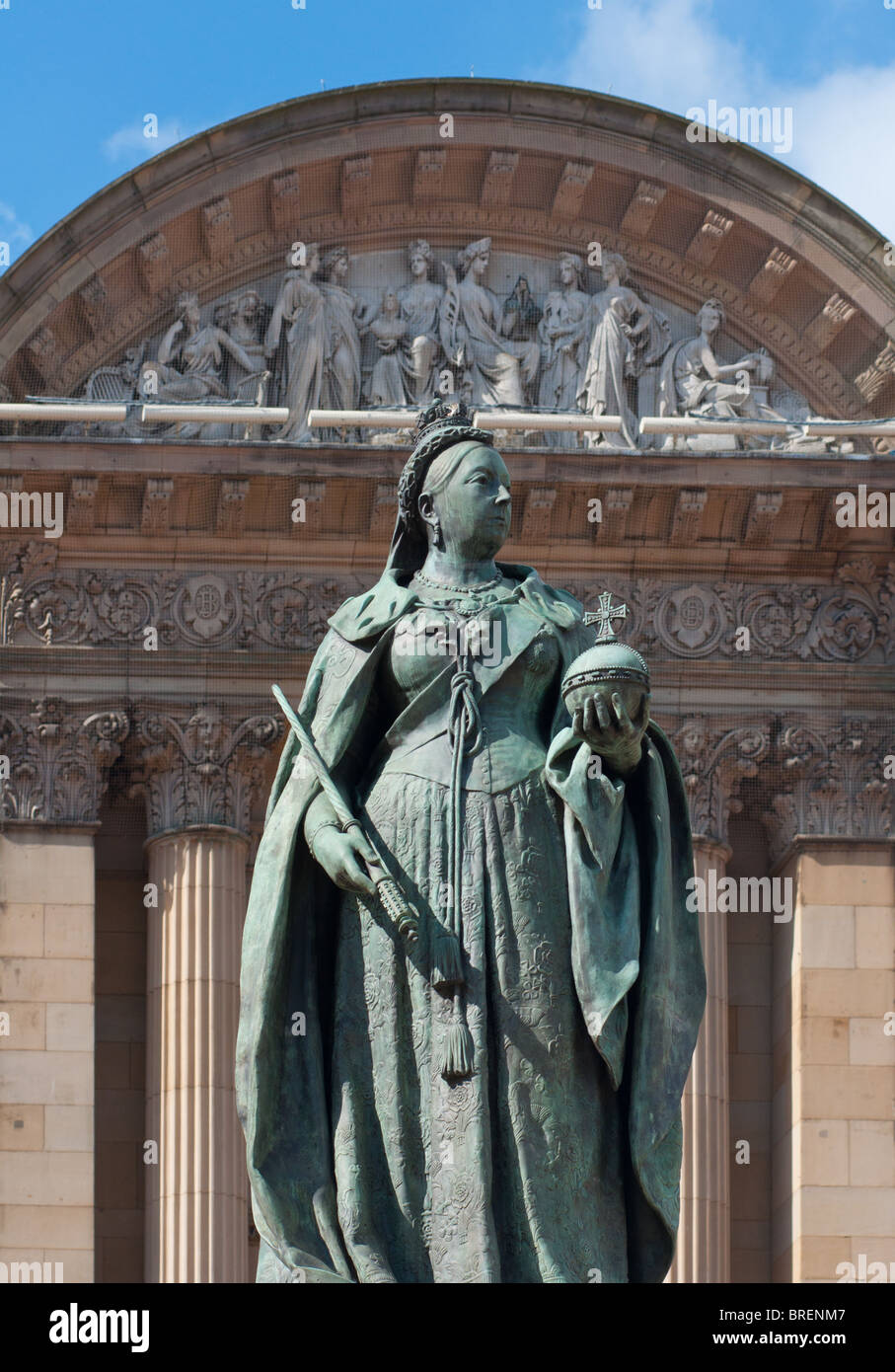 Queen Victoria Statue Victoria Square Birmingham West Midlands England