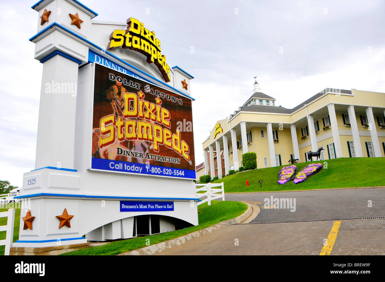 Dixie Stampede Show at Branson Missouri Stock Photo Alamy