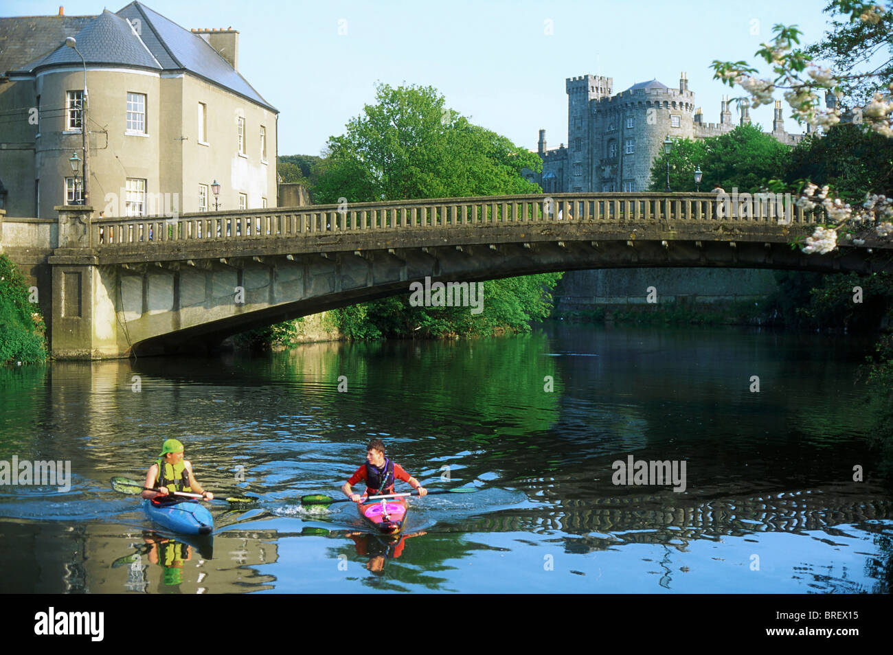 Dunmore East, Co Waterford, Ireland, People Kayaking Stock Photo Alamy