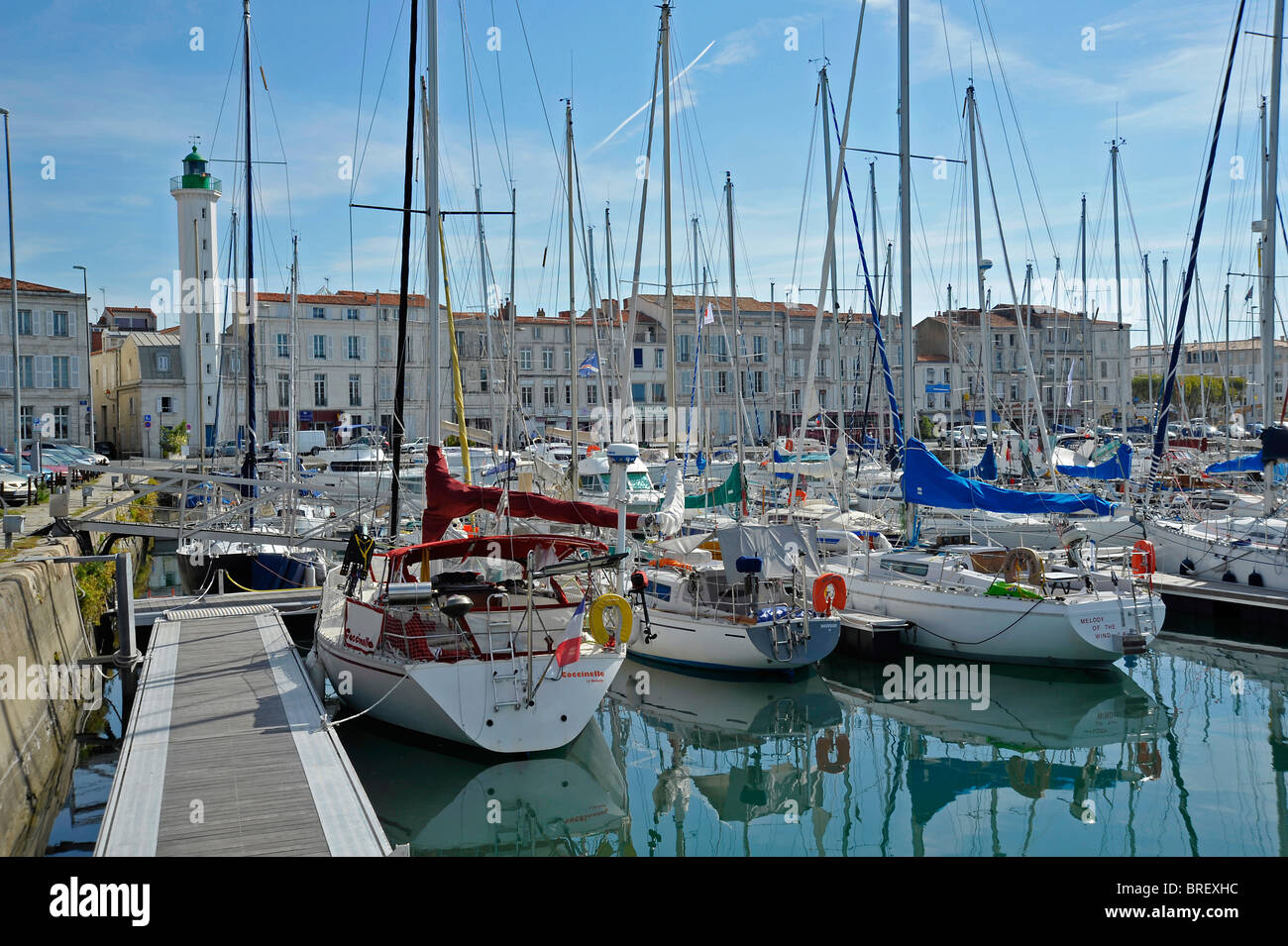 Old port La Rochelle Poitou Charentes France Stock Photo