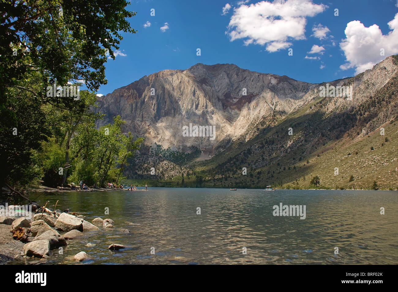 Lake Mary, Mammoth Lakes region, Mammoth, California, USA Stock Photo