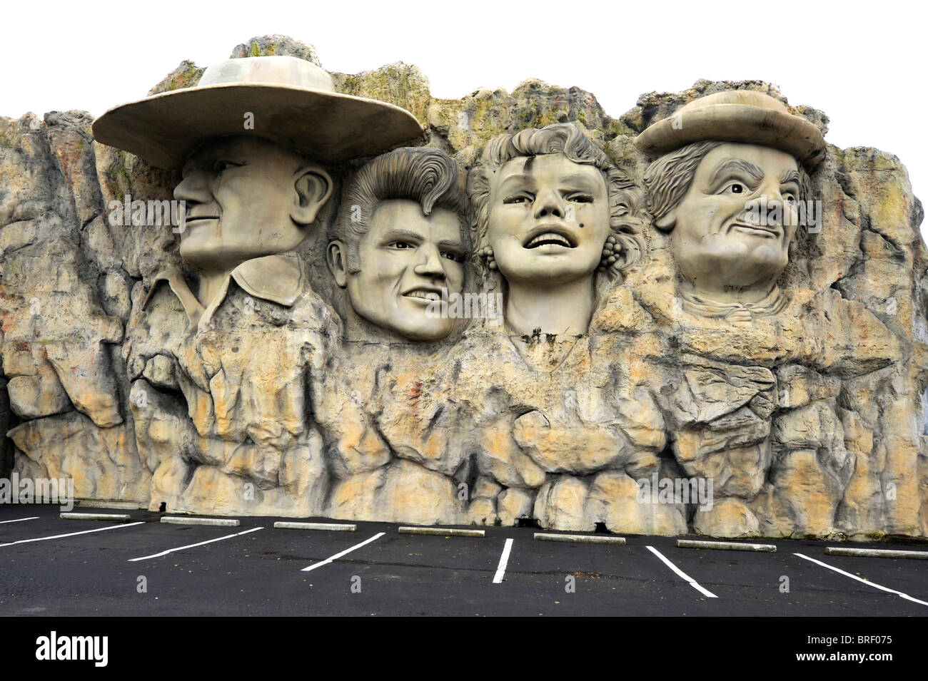 Faces at Hollywood Wax Museum Branson Missouri Stock Photo Alamy