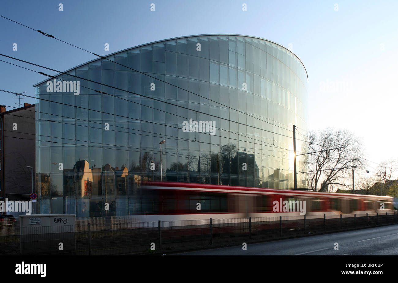 Haus der Wirtschaftsfoerderung, house of the economic promotion, Duisburg, North Rhine-Westphalia, Germany, Europe Stock Photo