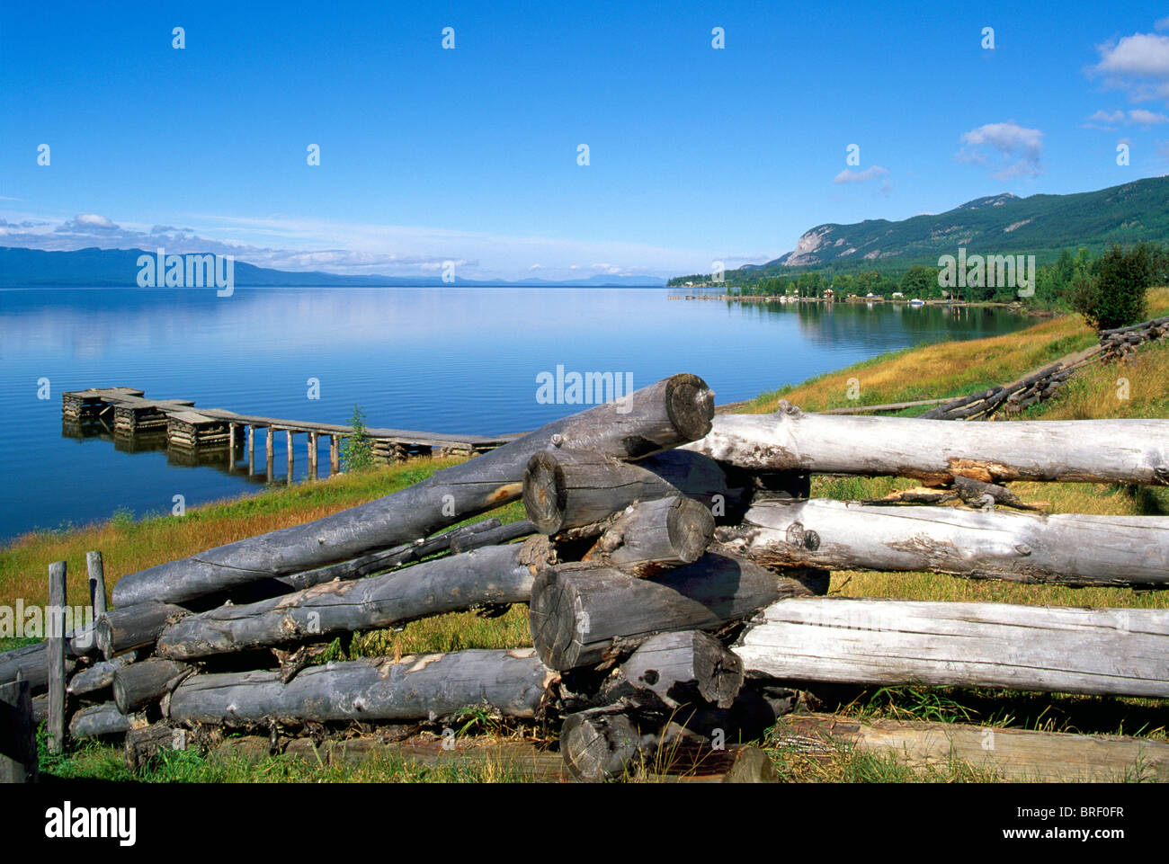 Stuart Lake, Fort St. James, Northern BC, British Columbia, Canada