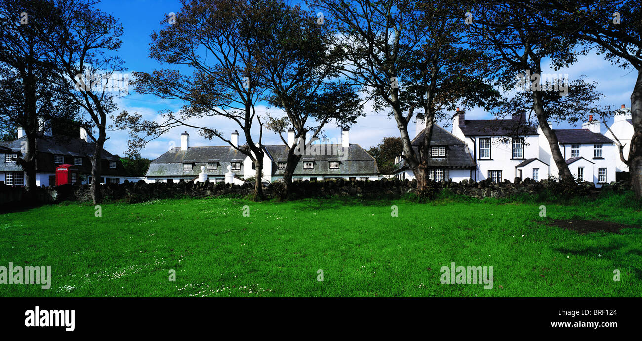 Cushendun, Co Antrim, Ireland; Village Designed By Clough Williams