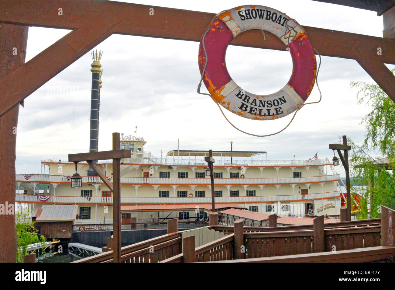 Showboat Branson Belle White River Landing Missouri Stock Photo Alamy