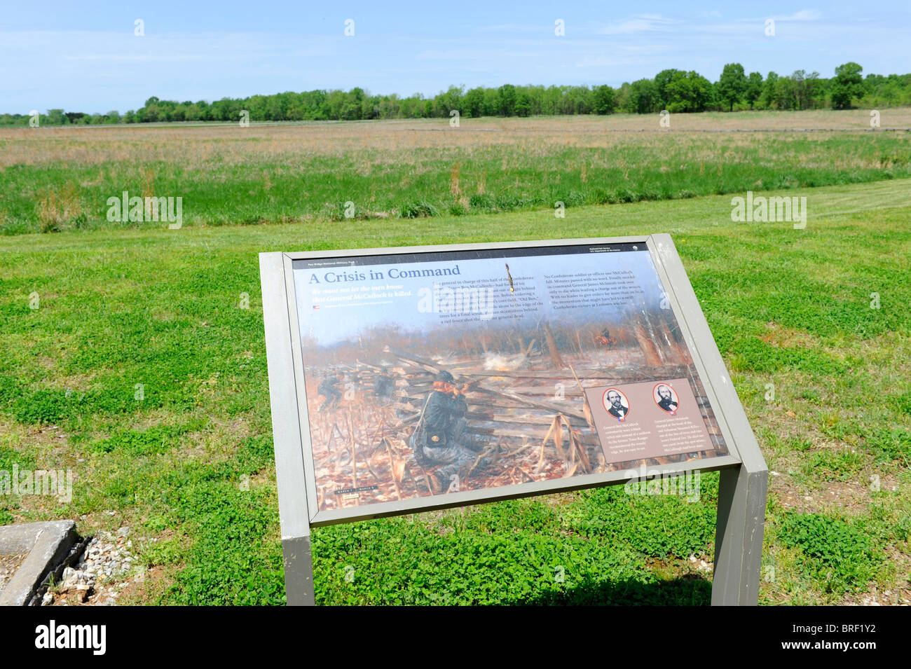 Pea Ridge Ar Pea Ridge National Military Park Arkansas Stock Photo - Alamy
