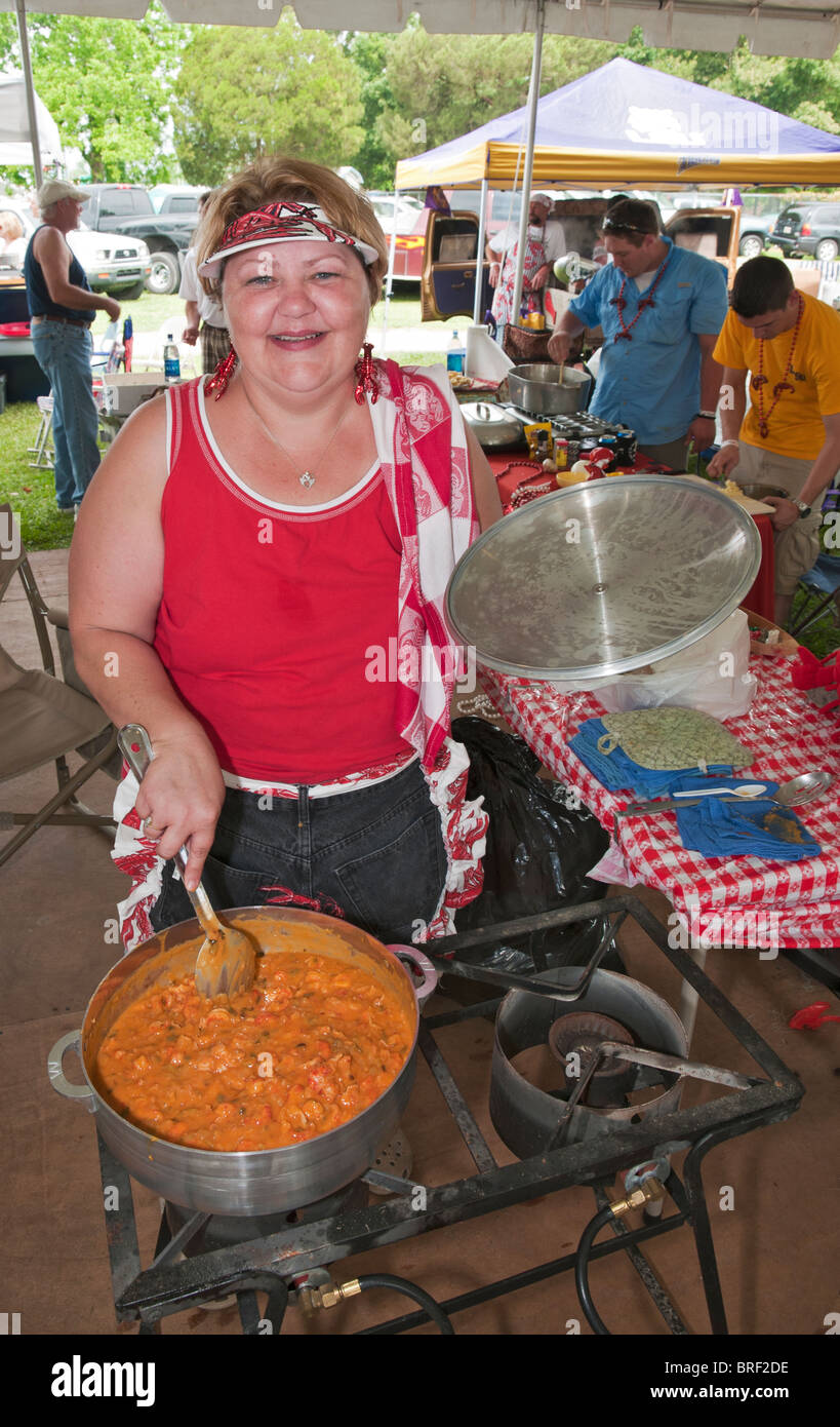 Louisiana, Cajun Country, Breaux Bridge, annual Crawfish Festival