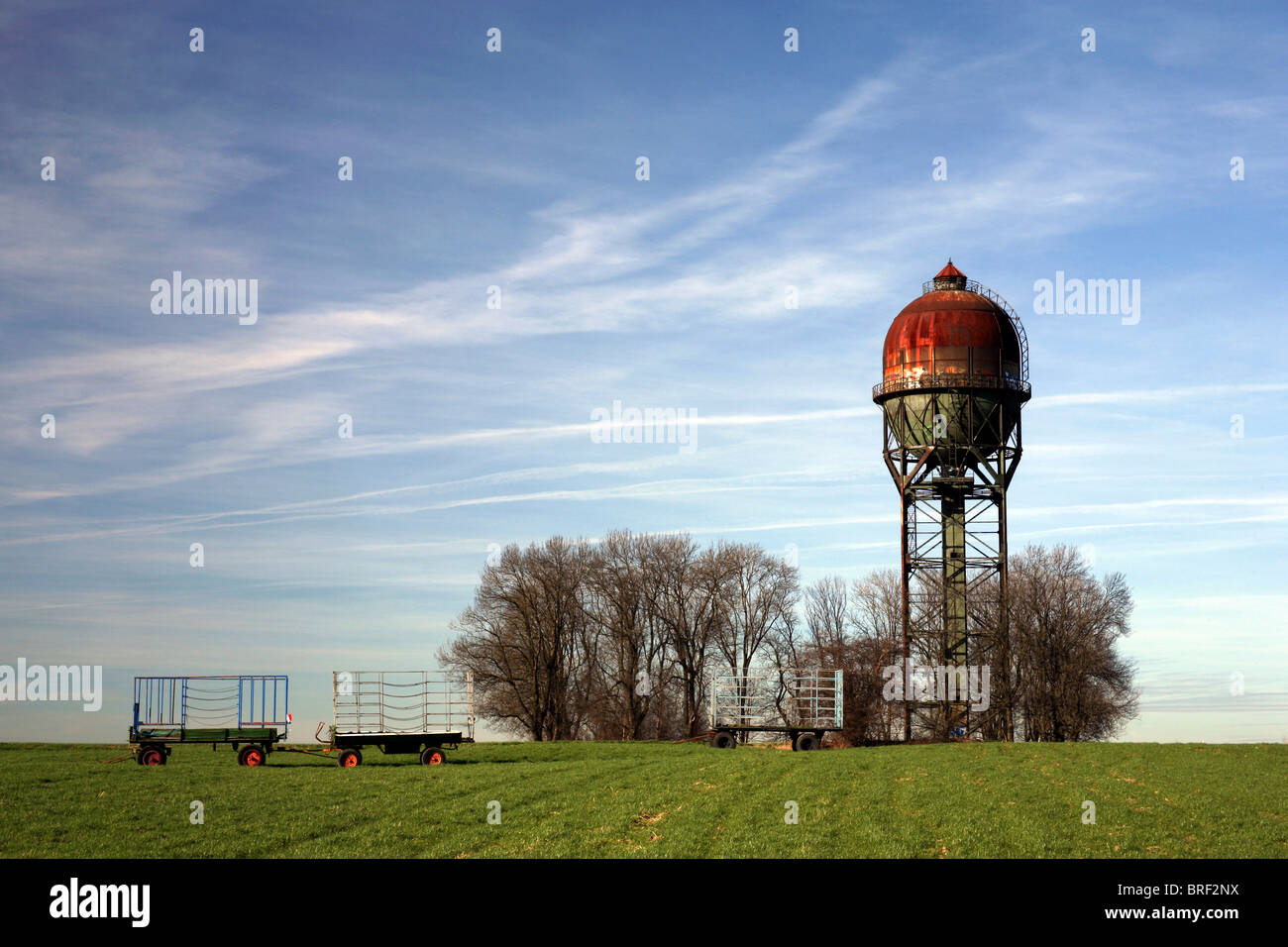 Lanstroper Ei water tower, Ruhr area, North Rhine-Westphalia, Germany, Europe Stock Photo