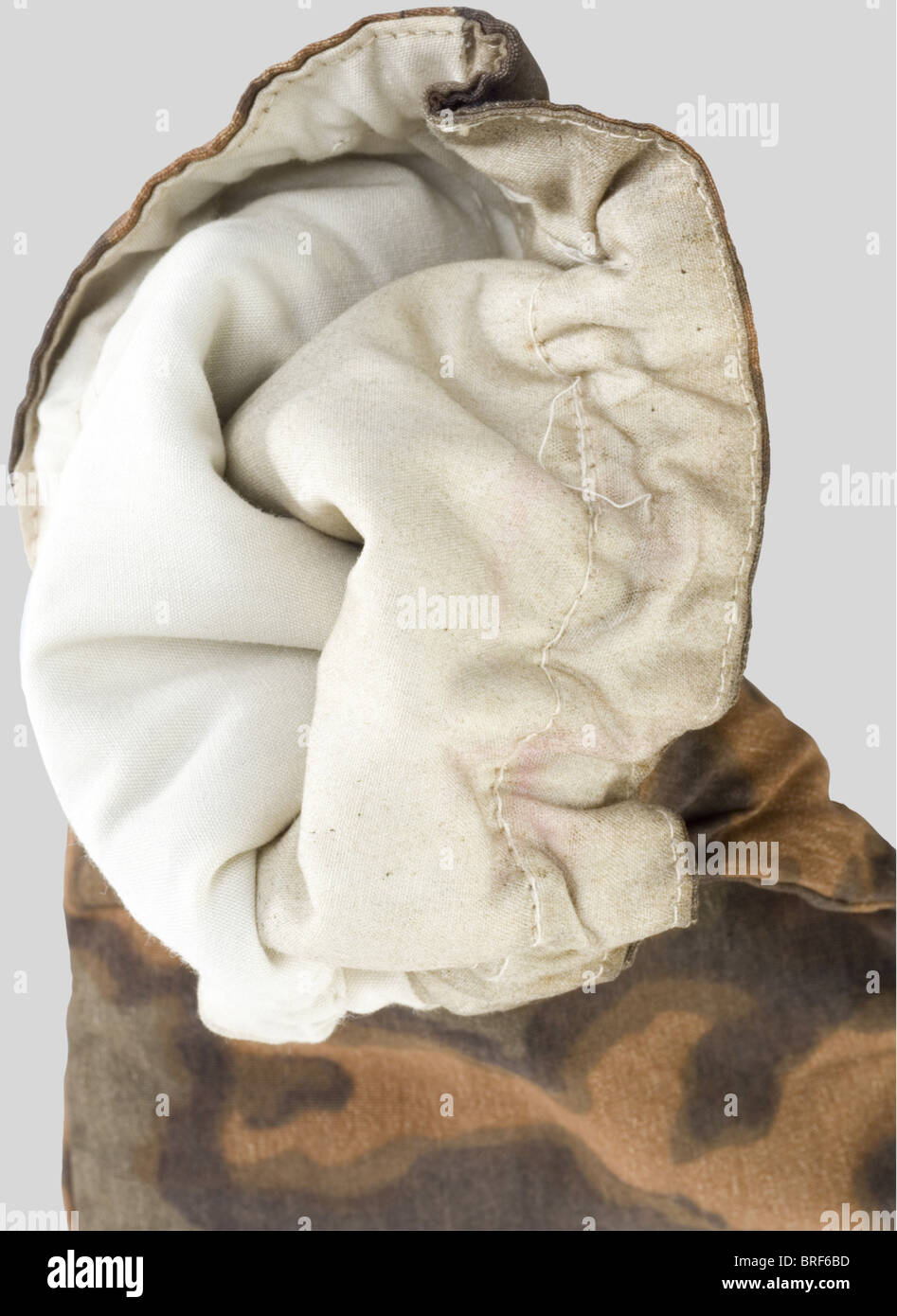 Schutzstaffel, Paire de gants camouflée de la Waffen SS, modèle dit 'Feuilles de chêne'., , Stock Photo
