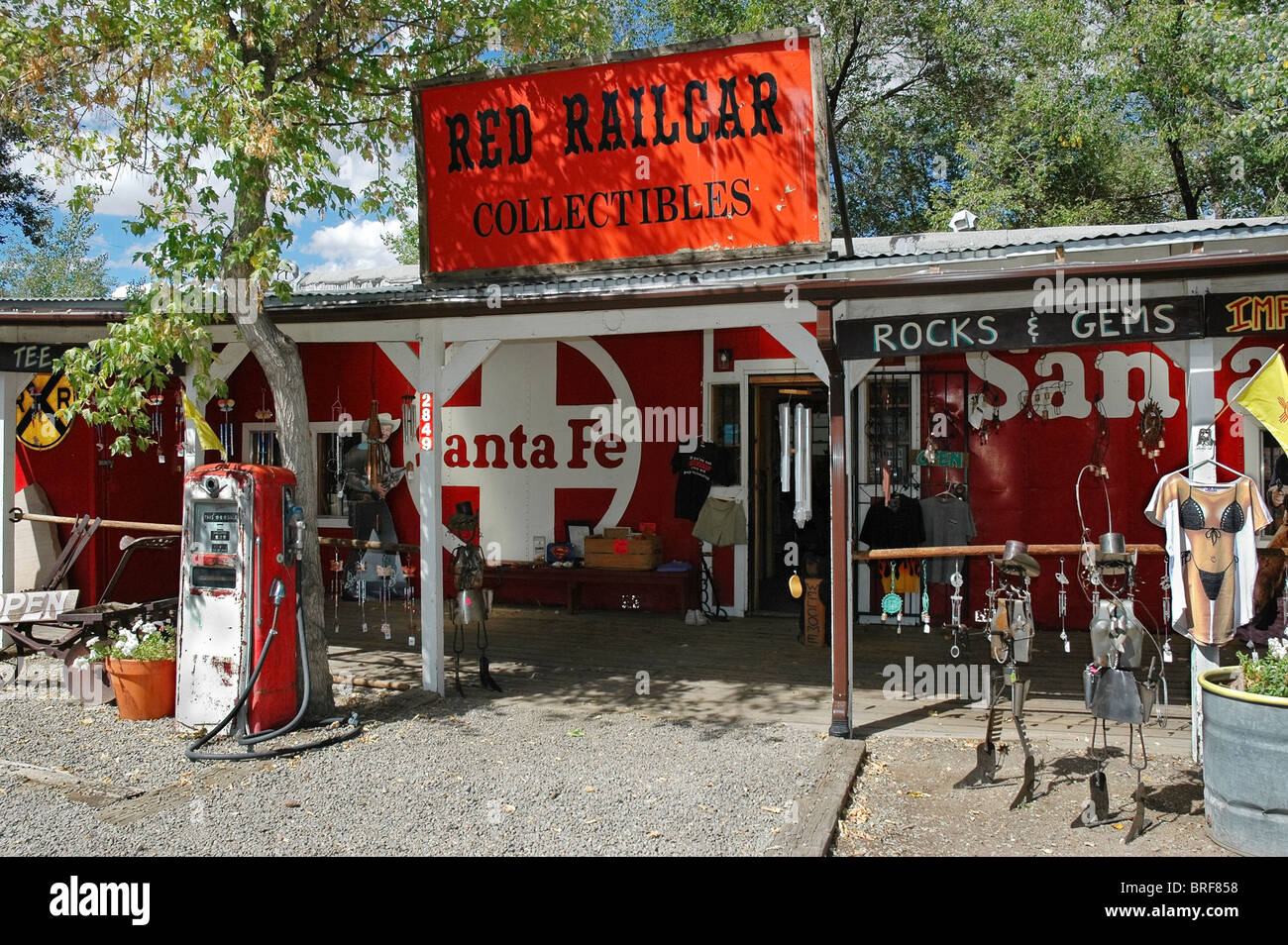 Madrid, NM, along the Turquoise Trail Stock Photo Alamy
