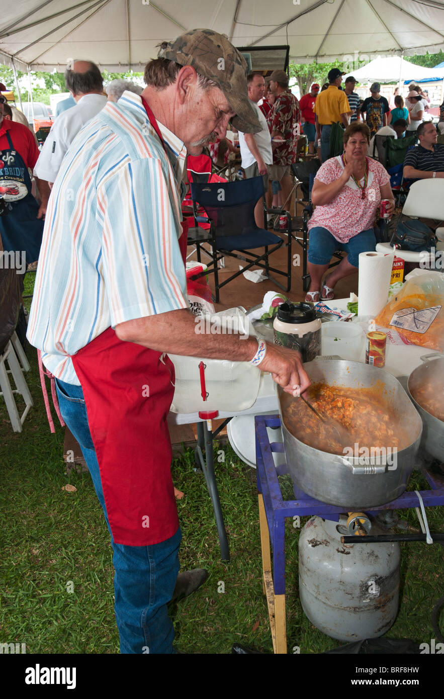 Louisiana, Cajun Country, Breaux Bridge, annual Crawfish Festival