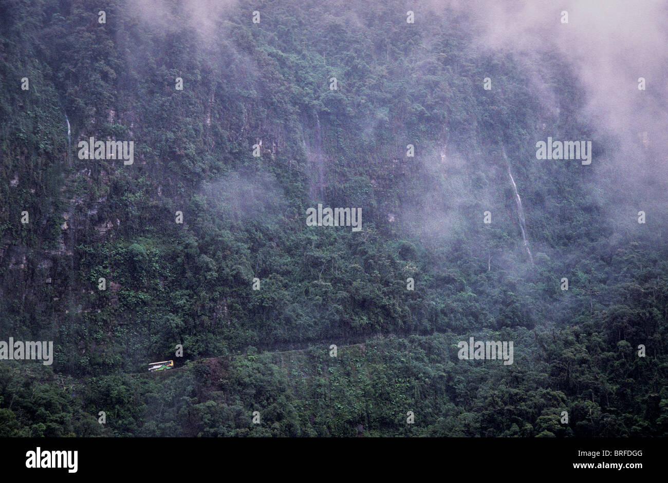 Bolivia from death road hi-res stock photography and images - Alamy