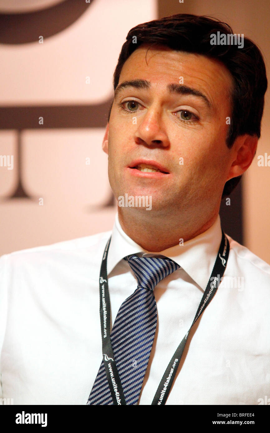 ANDY BURNHAM MP LABOUR PARTY 27 September 2010 MANCHESTER CENTRAL 
