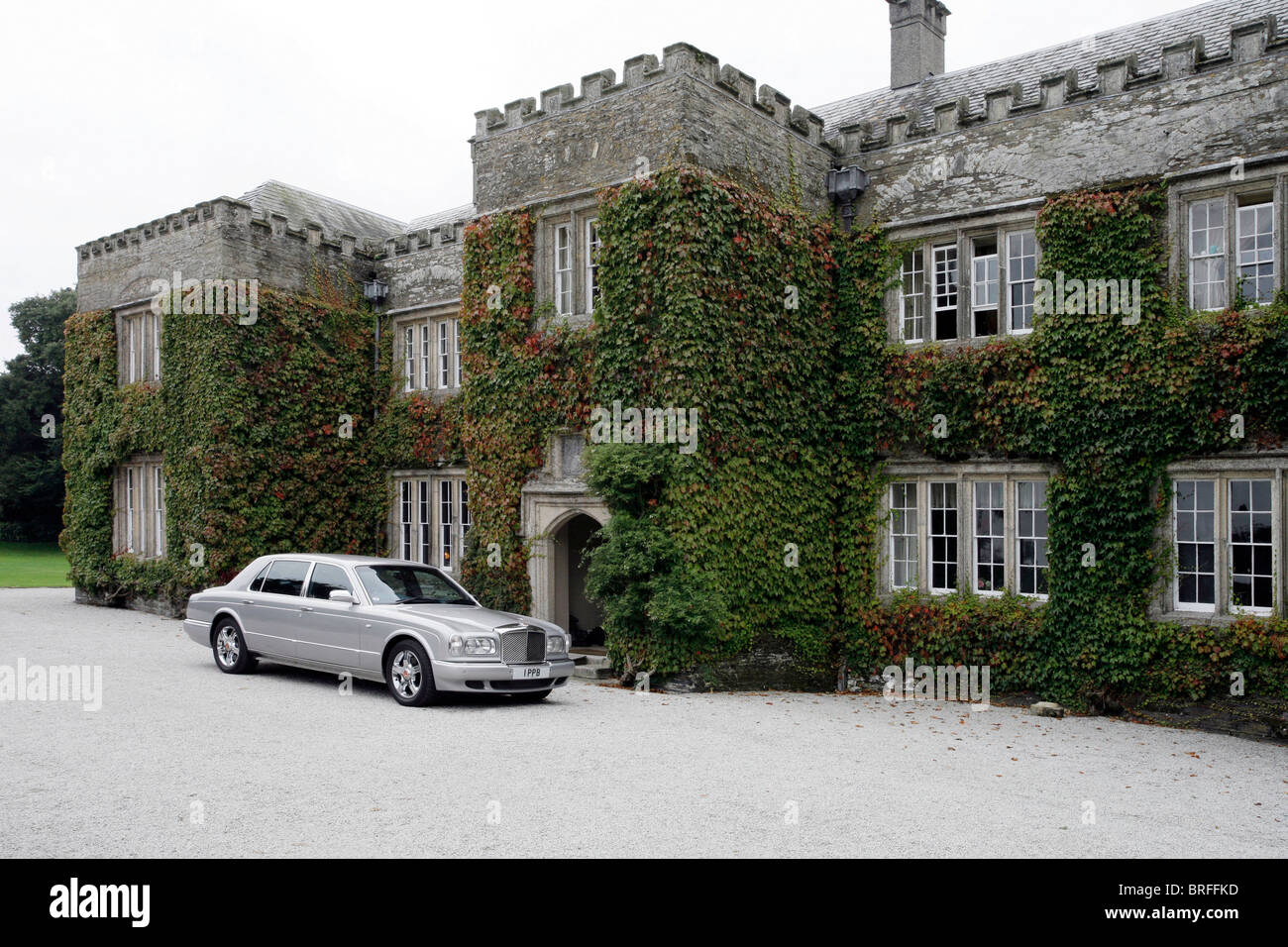 Prideaux Place Manor, Padstow, Cornwall, South England, Great Britain, Europe Stock Photo