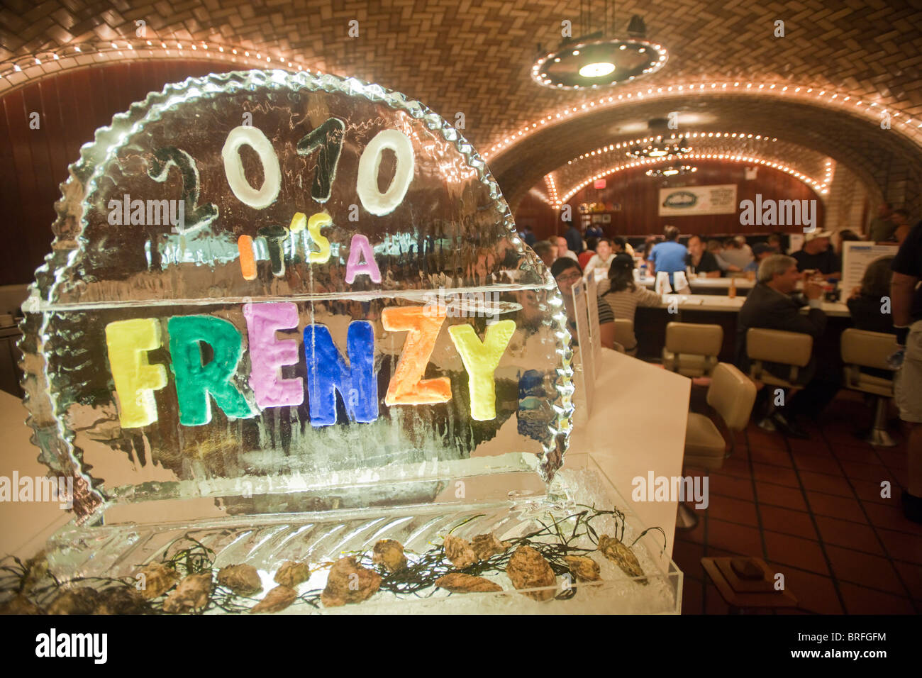 The famous Grand Central Oyster Bar in Grand Central Terminal in New