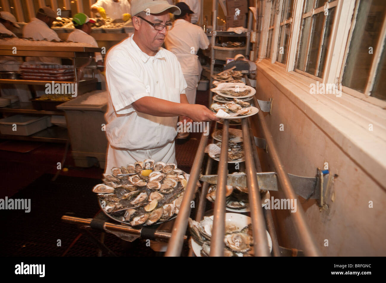 The famous Grand Central Oyster Bar in Grand Central Terminal in New