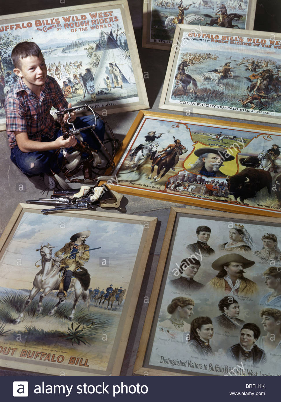 Wild West Show Poster High Resolution Stock Photography and Images - Alamy