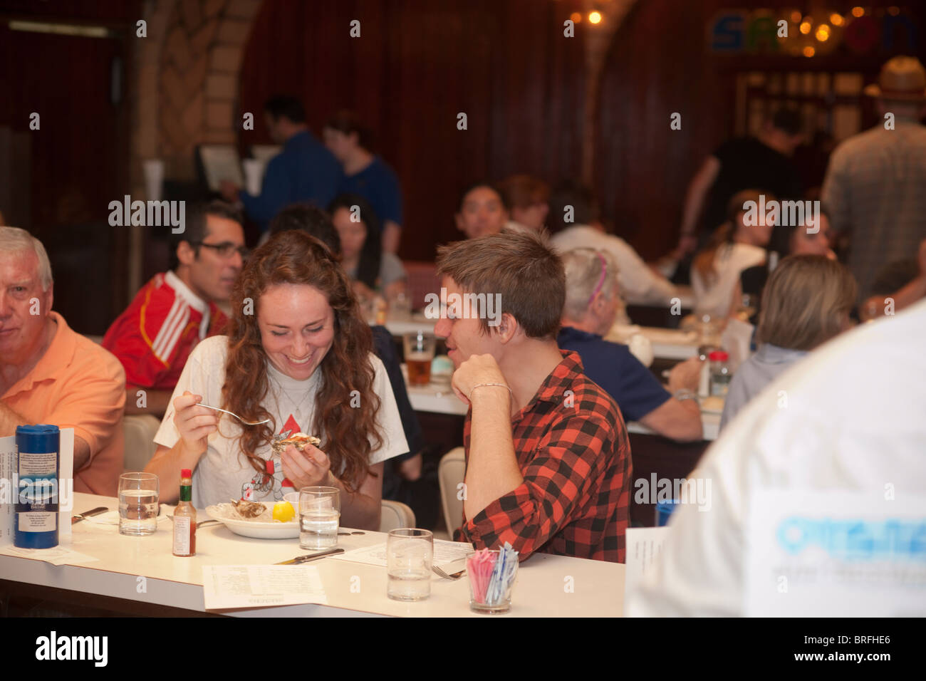 The famous Grand Central Oyster Bar in Grand Central Terminal in New